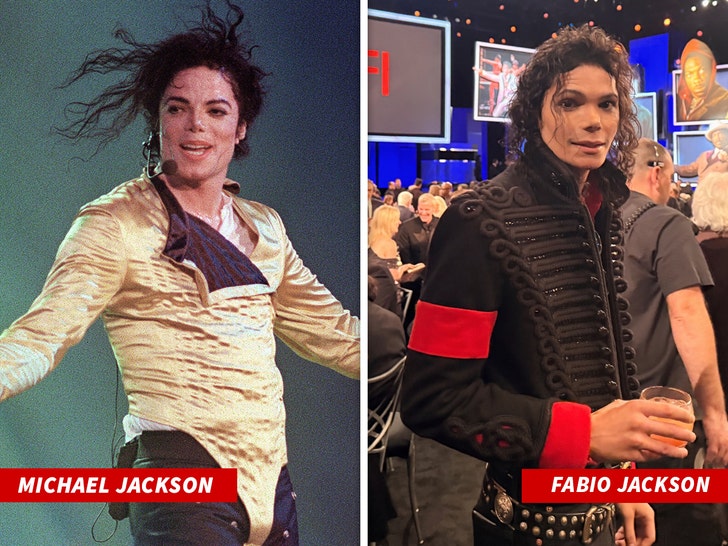Michael Jackson en Fabio Jackson Getty 1