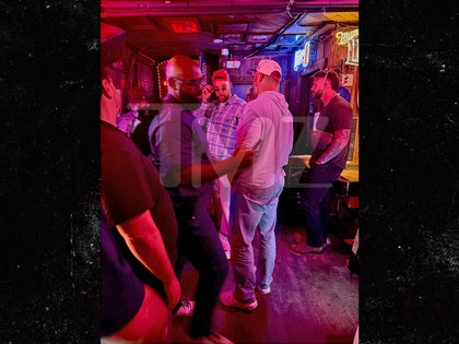 Travis Kelce at bachelor party at Barneys Beanery tmz