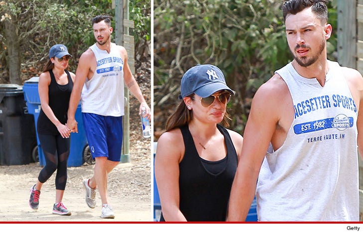 Lea Michele -- Shacking Up With Ex-Gigolo Boyfriend :: 0908-lea-michele-matthew-paetz-getty-3