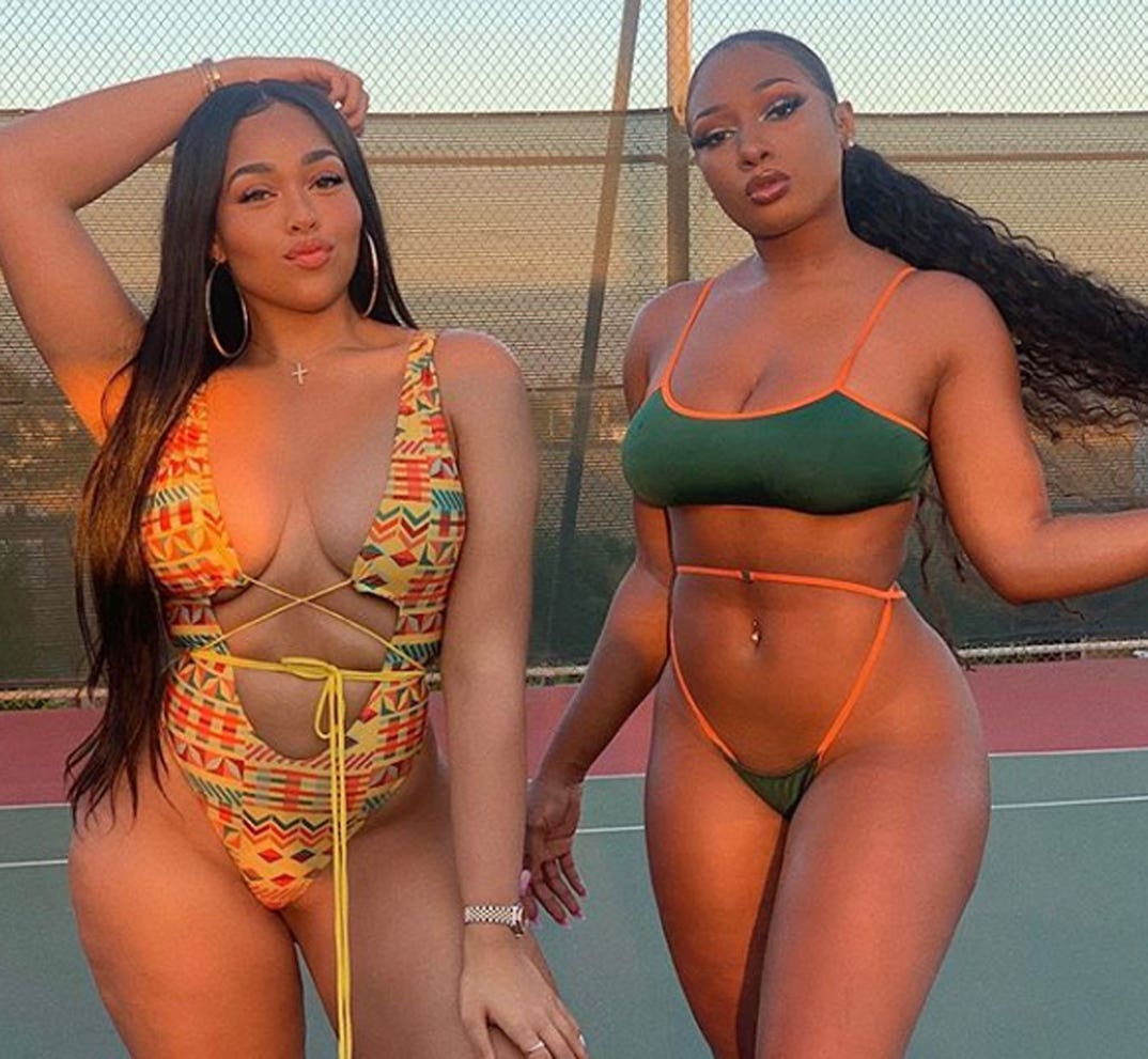 Jordyn Woods (21) vs. Megan Thee Stallion (24) -- Sexy Swimsuit Edition