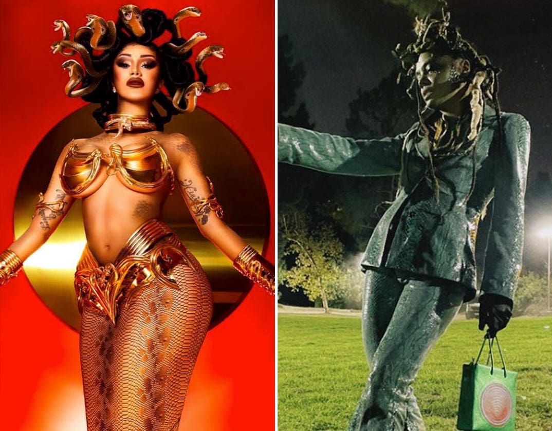 Cardi B vs. Tessa Thompson -- Medusa Edition