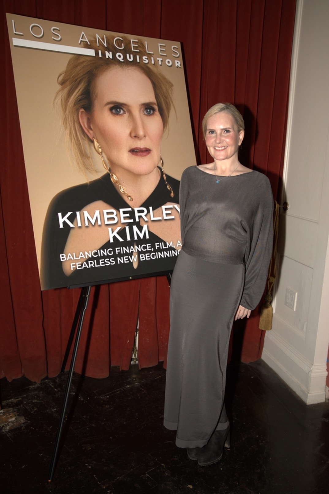 Vertical Drama Actress Kimberley Kim attends the Gurus Media GURUtine’s Luncheon during NYFW at Maison Close in New York City.