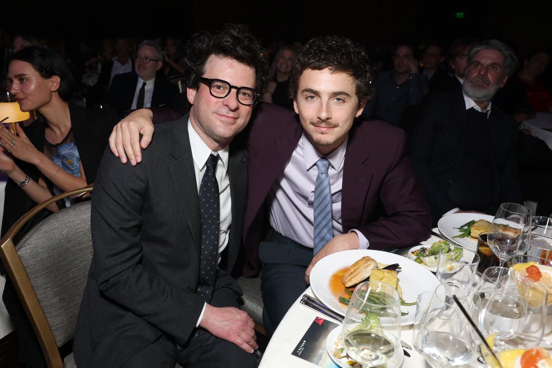 Eli Bush and Timothée Chalamet