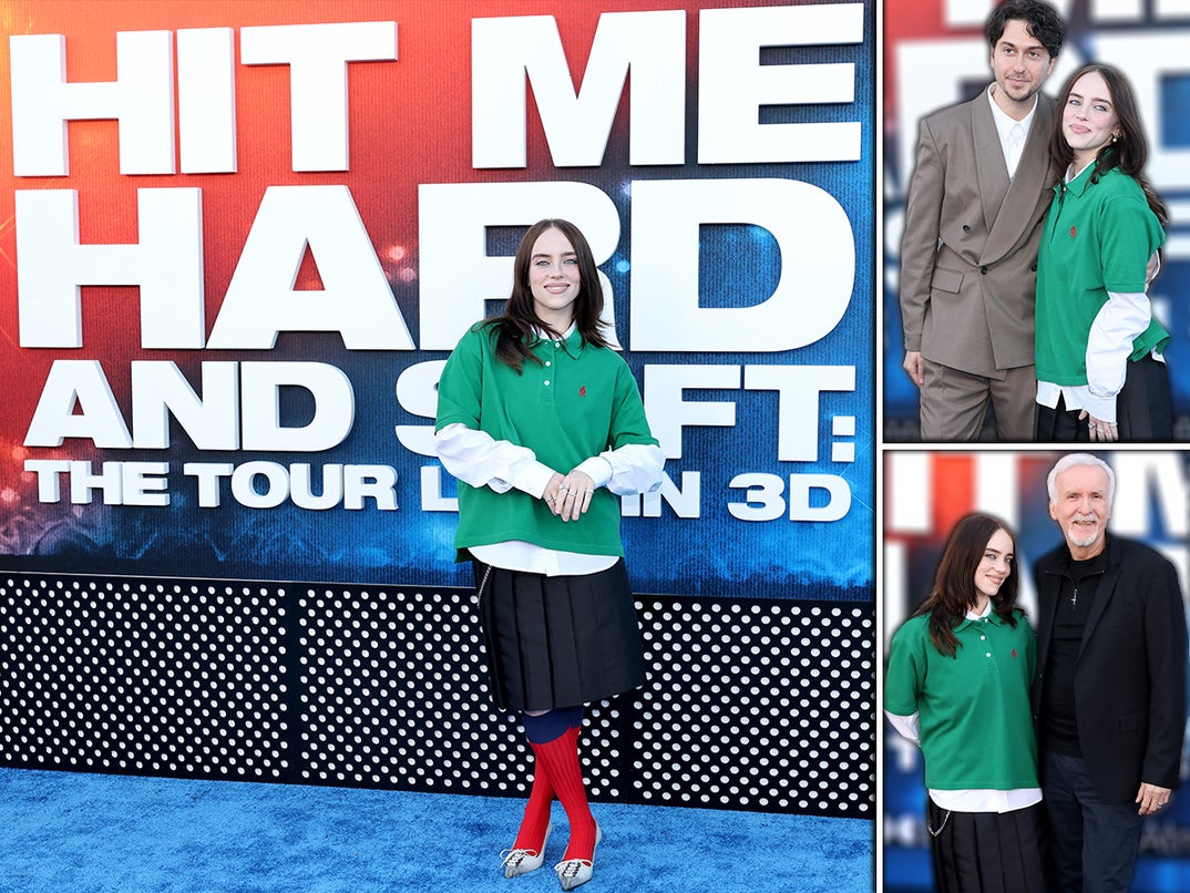 Billie Eilish hit the red carpet HARD this week -- glowing, glamorous and beaming from ear-to-ear with her boo, actor Nat Wolff. The duo struck a pose for Billie's latest project, the 