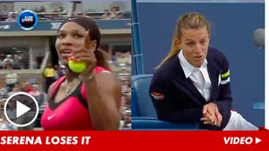 Serena Williams -- Cited for Verbal Abuse