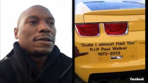 Tyrese Gibson -- Shaken to the Core Over Surprise Paul Walker Tribute in Dubai -- 'Dude I Almost Had You'
