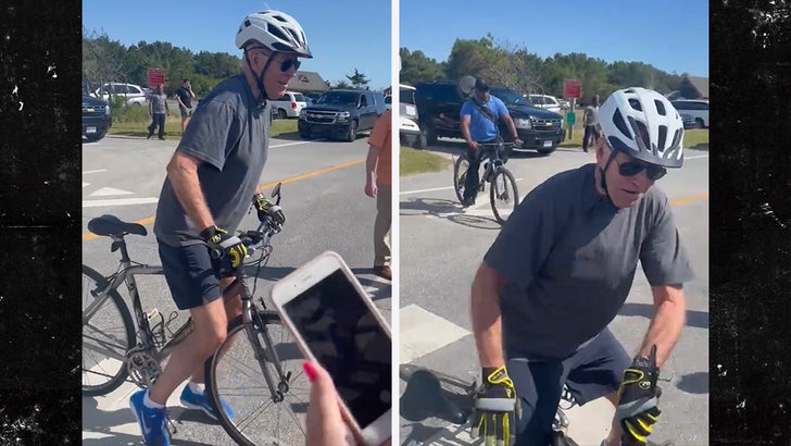 Başkan Biden Bisiklet Kazasının Ardından Sahilde Yürüyüşe Çıktı