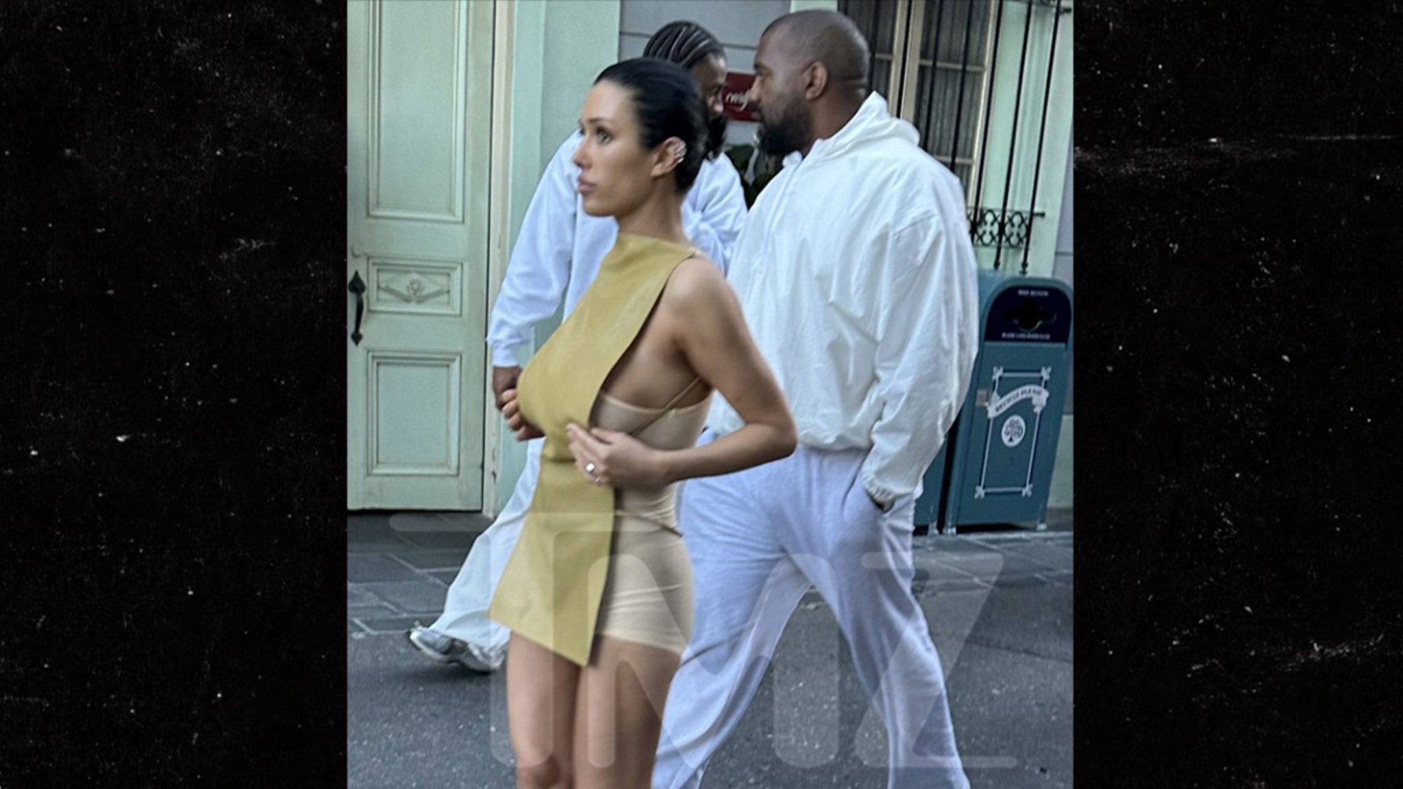 Kanye West and Bianca Censori Spend the Day at Disneyland