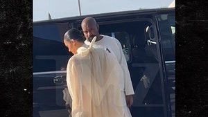 Kanye West and Fully-Clothed Bianca Censori Show Up At Italian Airport