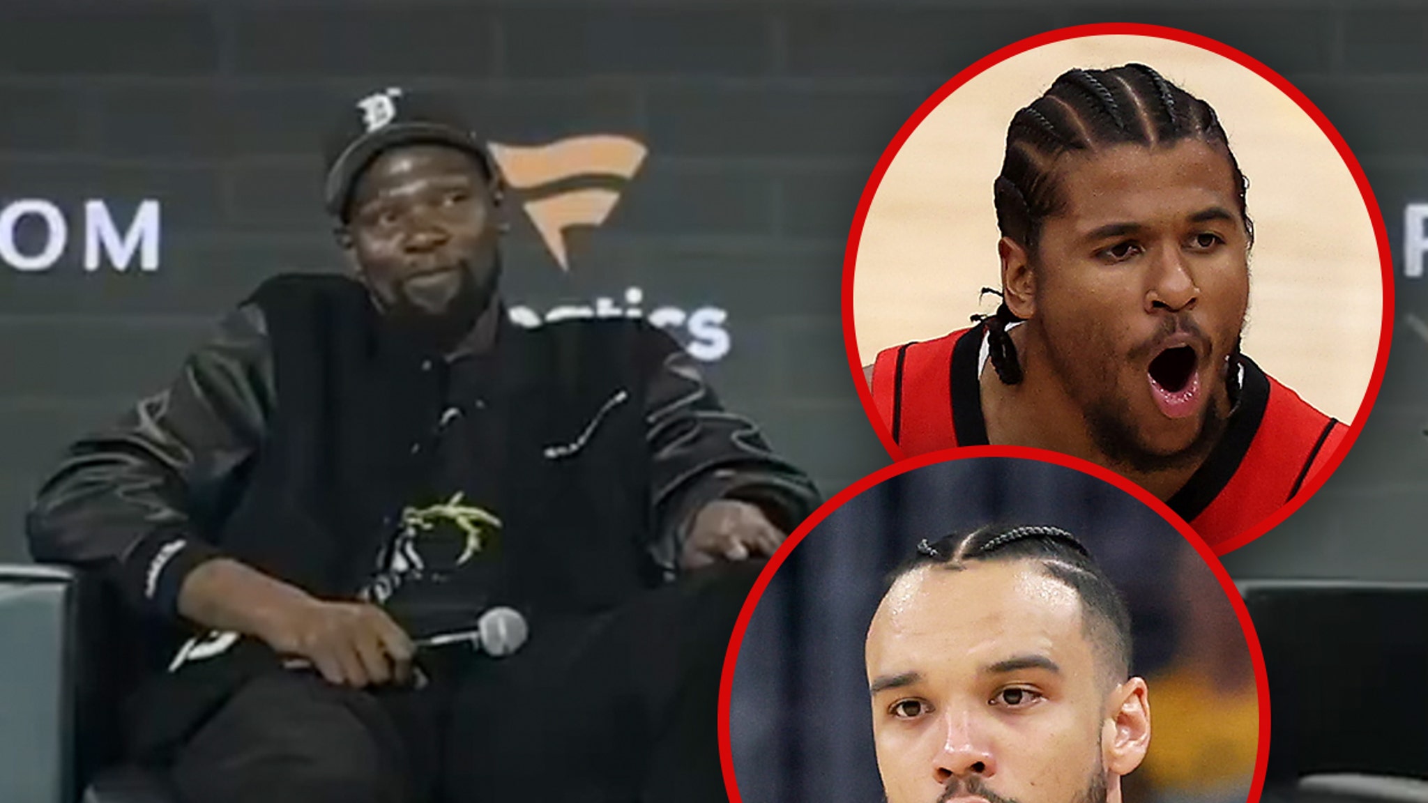 Kevin Durant Traded to Houston Rockets, Finds Out Onstage at Fanatics Fest