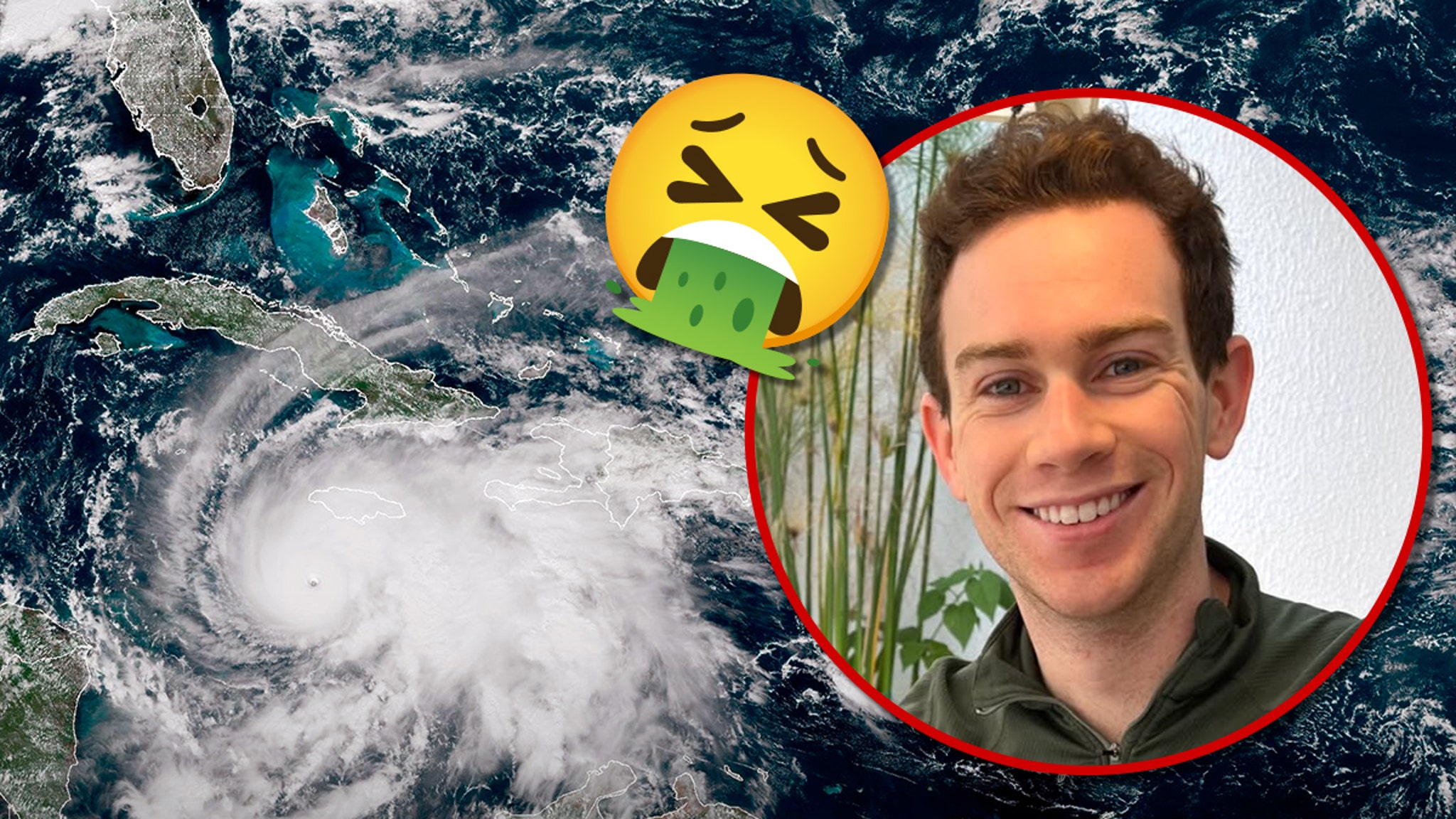 Reporter Flying Through The Eye Of Hurricane Melissa Pukes On Camera