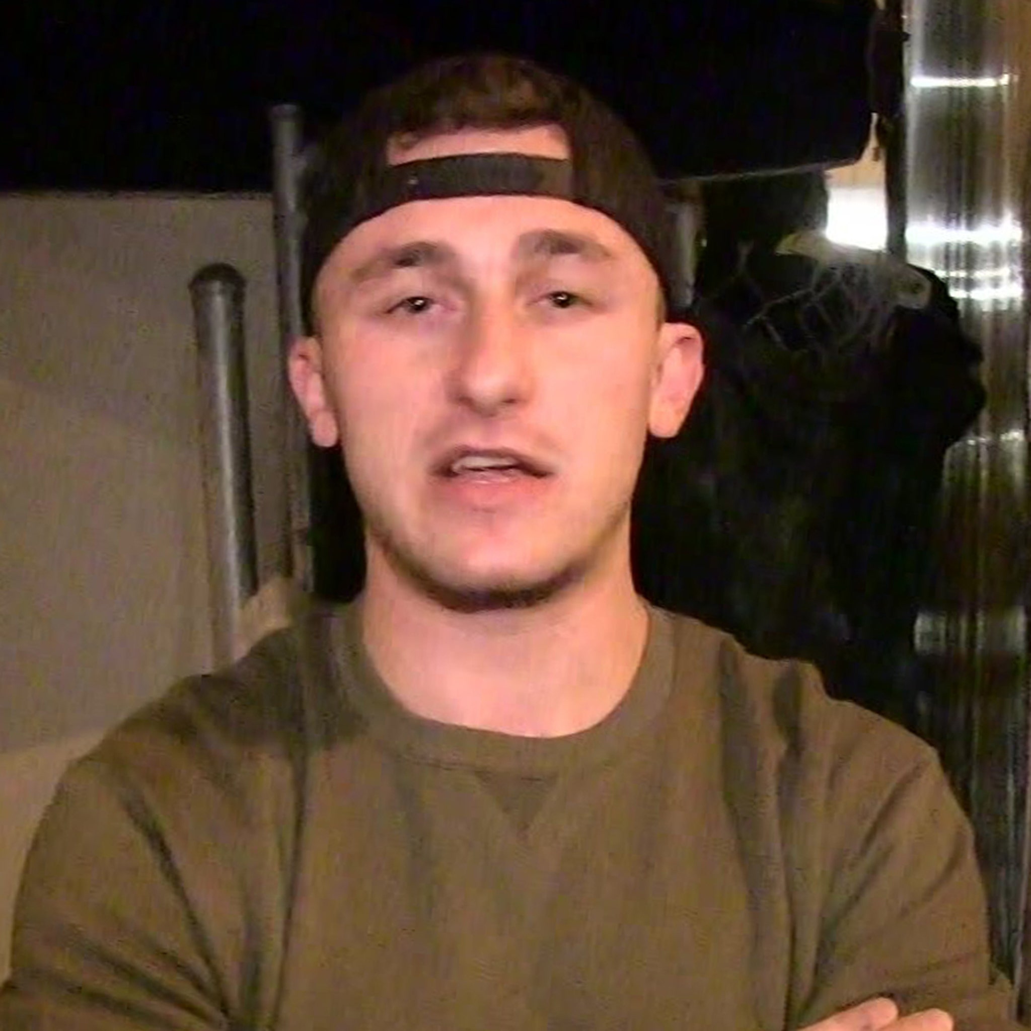 Johnny Football Says Shut Up