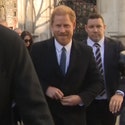 Prince Harry, Elton John Arrive to Court for Associated Newspapers Lawsuit
