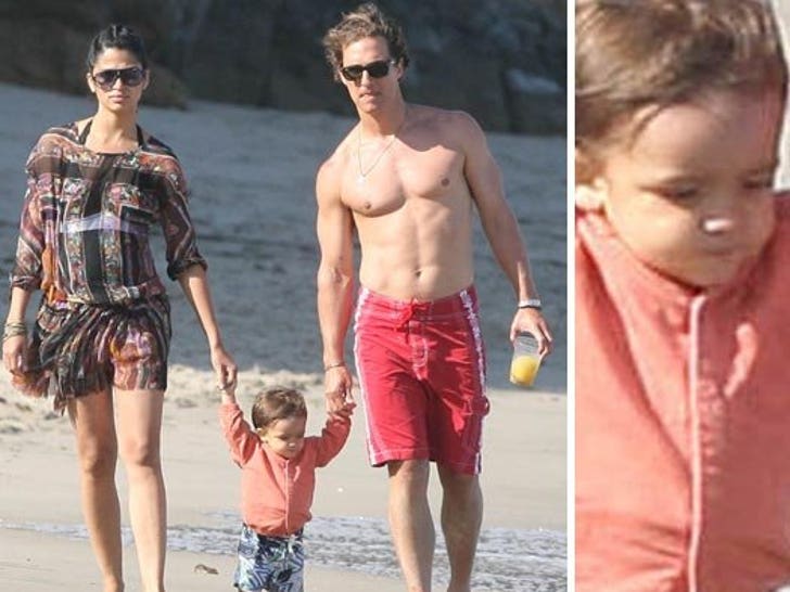 Matthew McConaughey and family