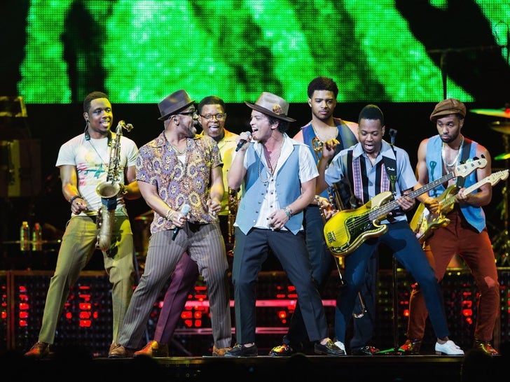 Bruno Mars Performance Photos