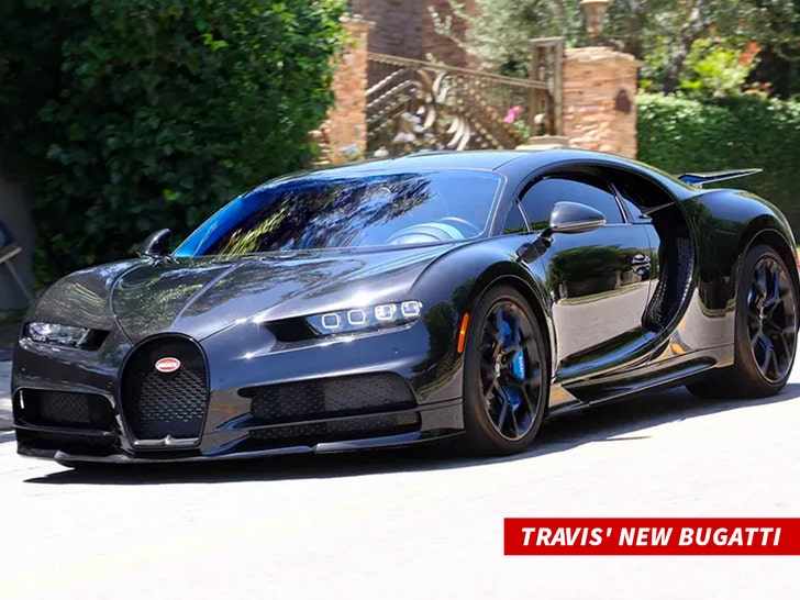O novo Bugatti de Travis