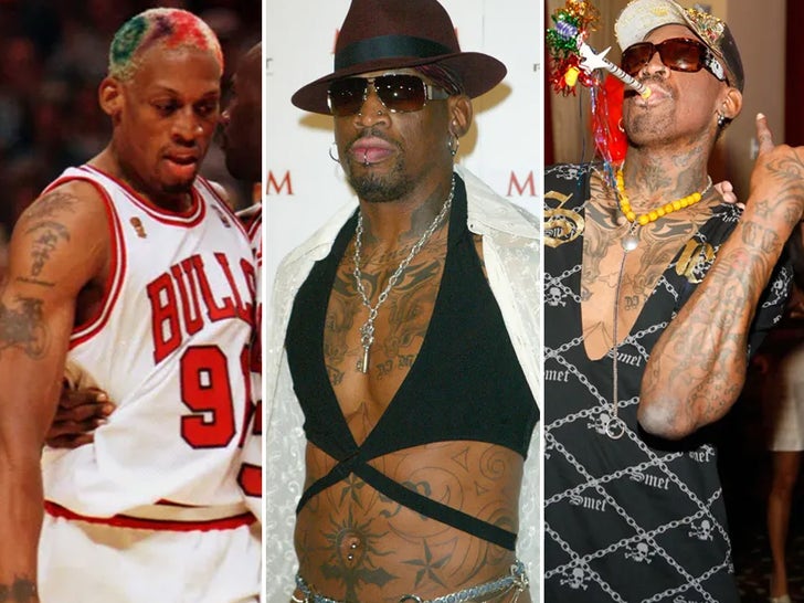 Dennis Rodman - Over the Years