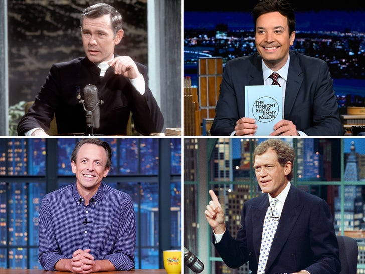 Late Night Hosts Through The Years