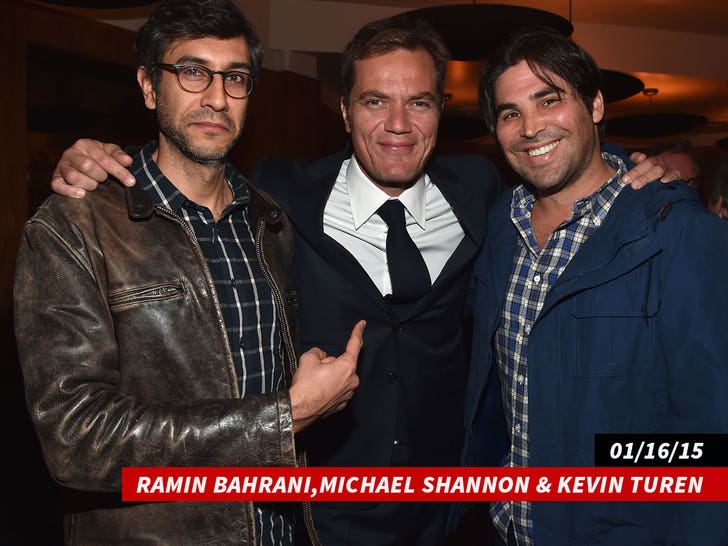 Ramin Bahrani, actor Michael Shannon and porudcer Kevin Turen