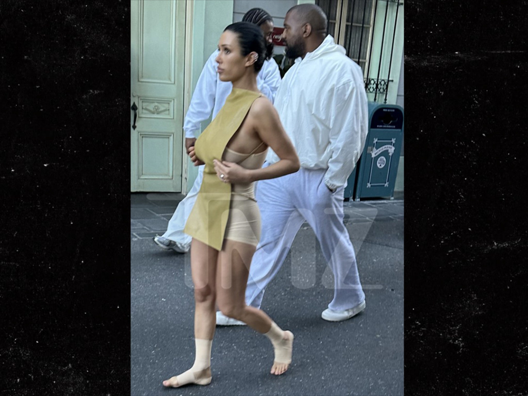 Kanye West and Bianca Censori Spend the Day at Disneyland