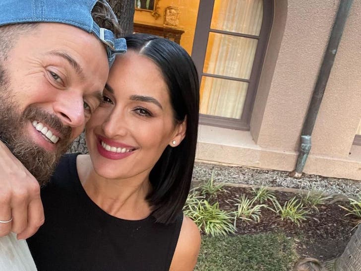 Artem Chigvintsev and Nikki Bella Together