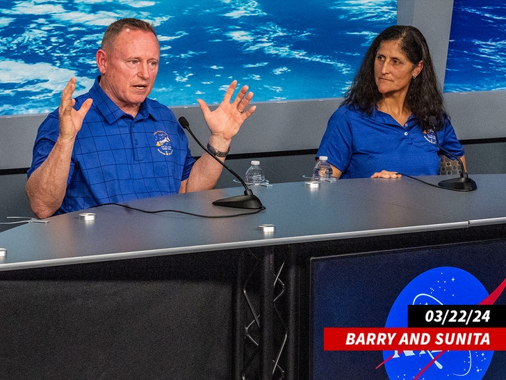 Barry Wilmore e Sunita Williams Getty 1