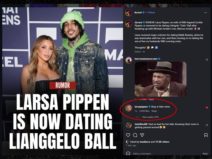 larsa pippen comment 1