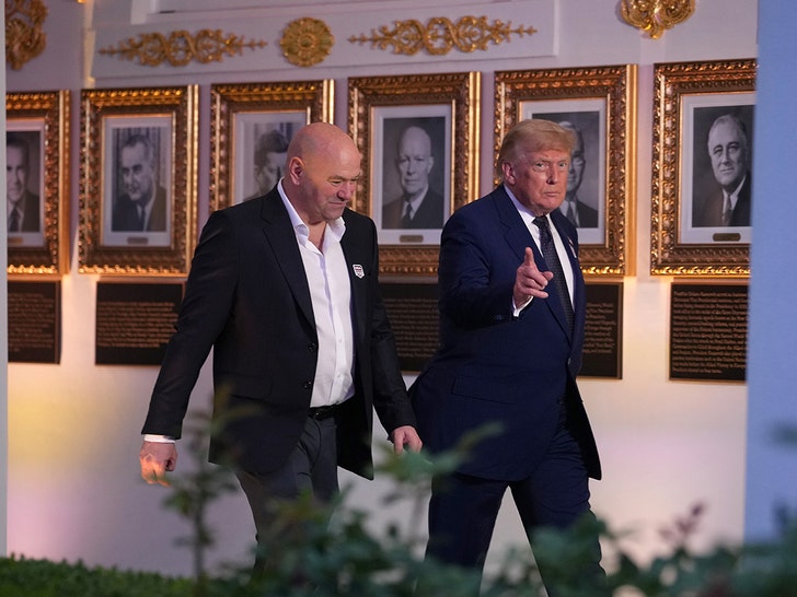 dana white donald trump getty