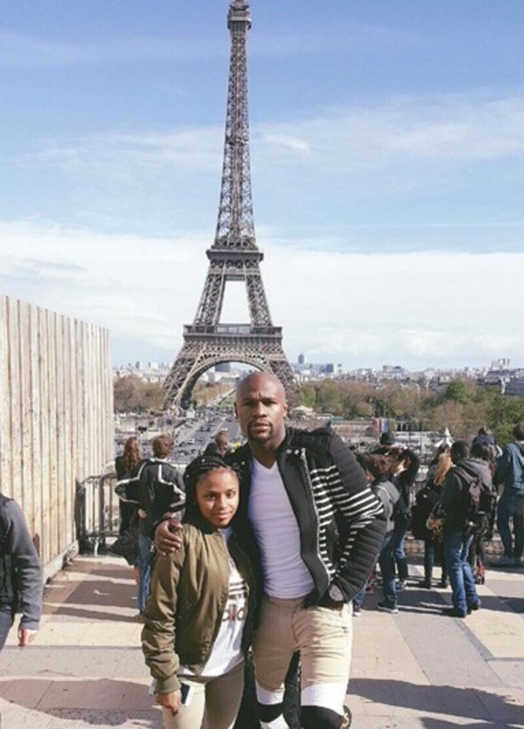 Floyd Mayweather and daughter!