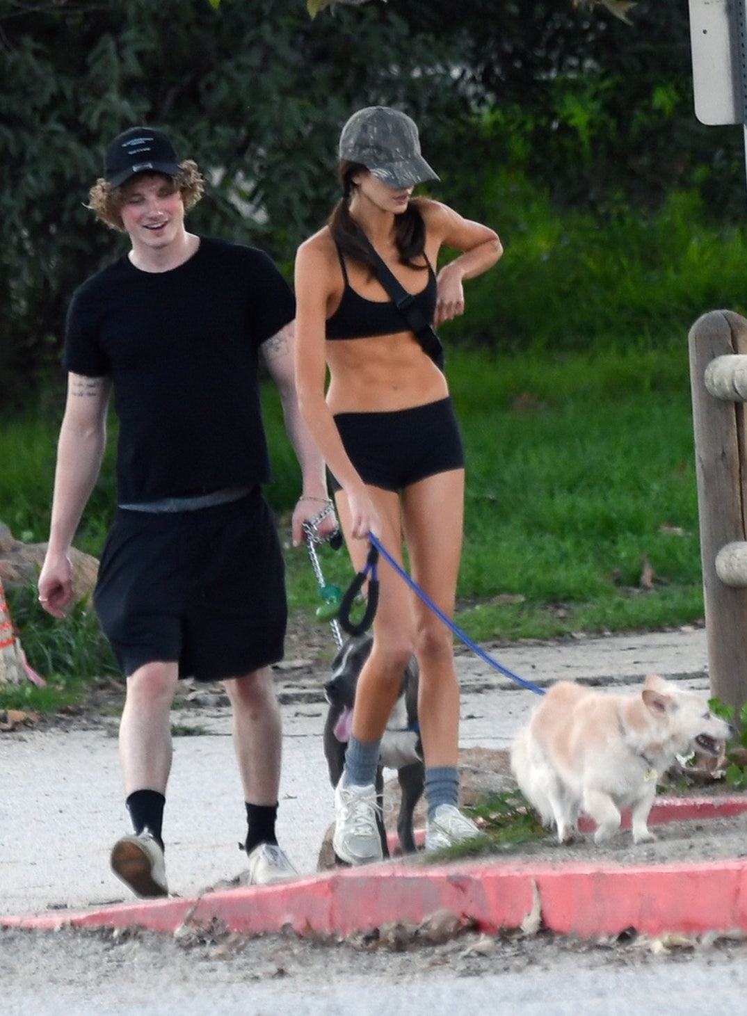 Kaia Gerber Tones Abs Walk 5