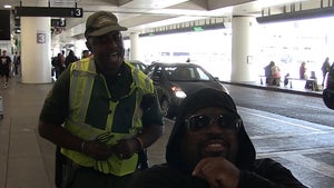 CeeLo Green Brought to His Feet by Airport Crossing Guard's Impromptu 'Voice' Audition
