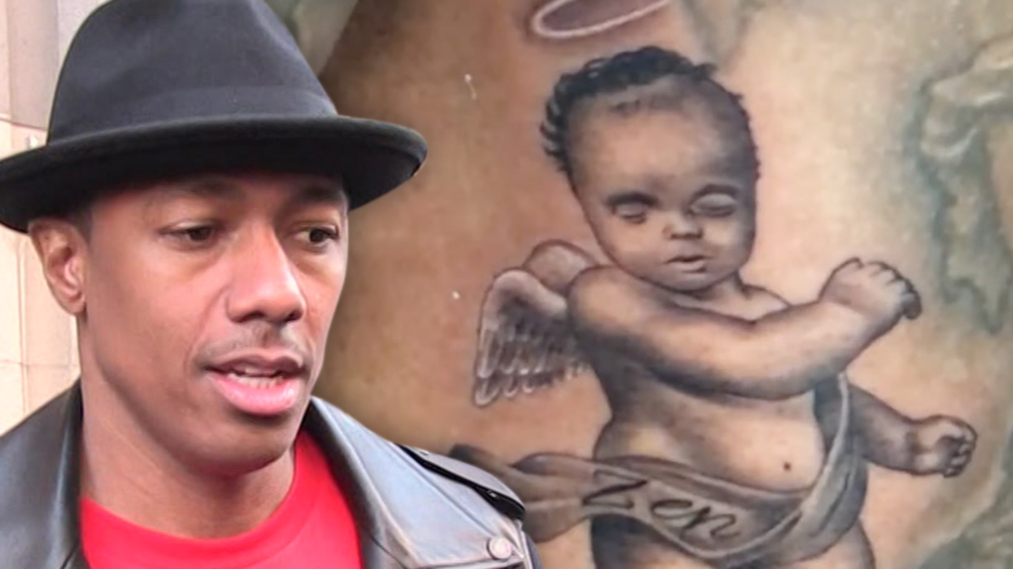 Nick Cannon Gets Angel Tattoo of Son Zen, Following His Death