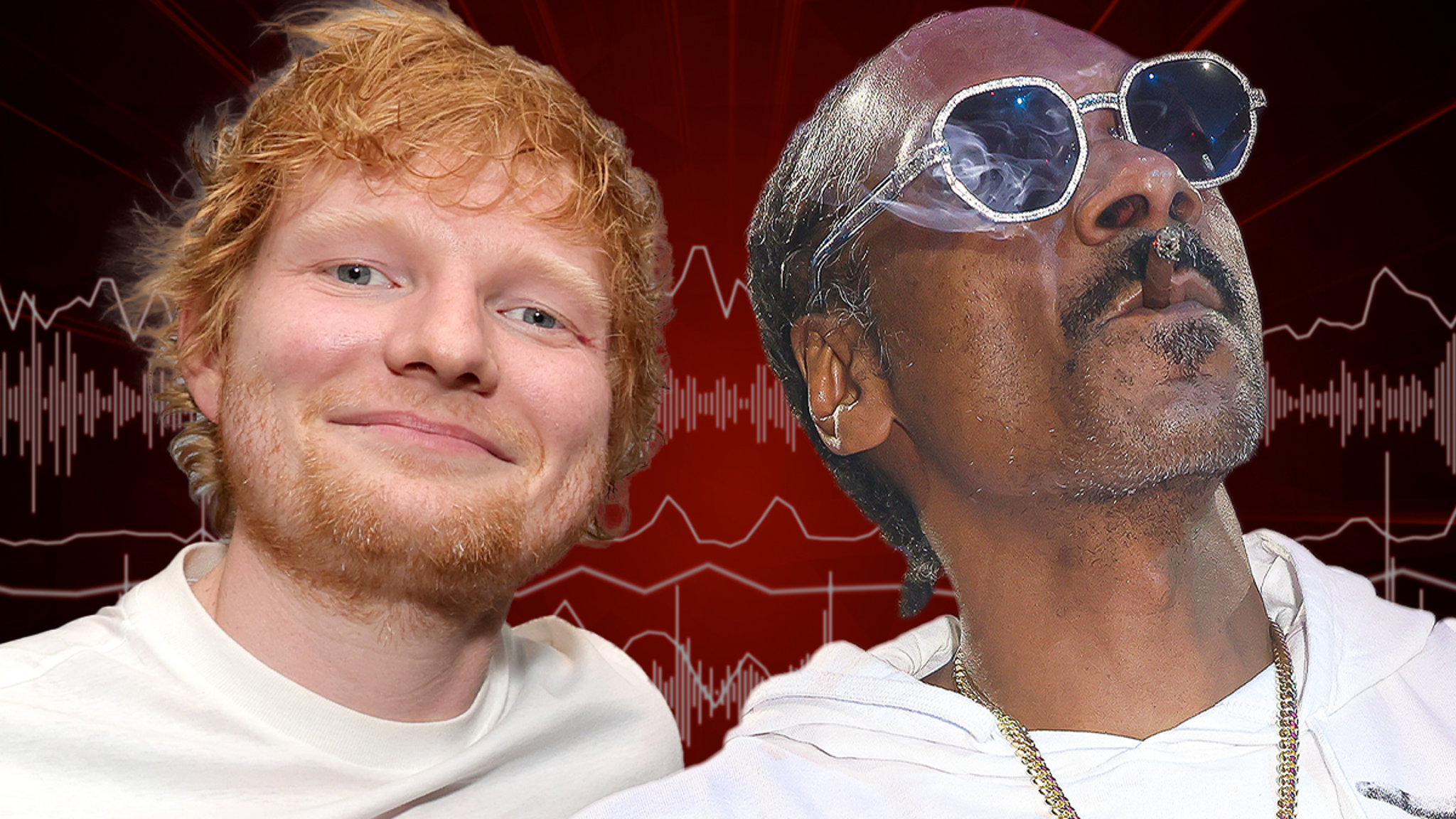 Snoop Dogg, Russell Crowe got Ed Sheeran so high he couldn't see