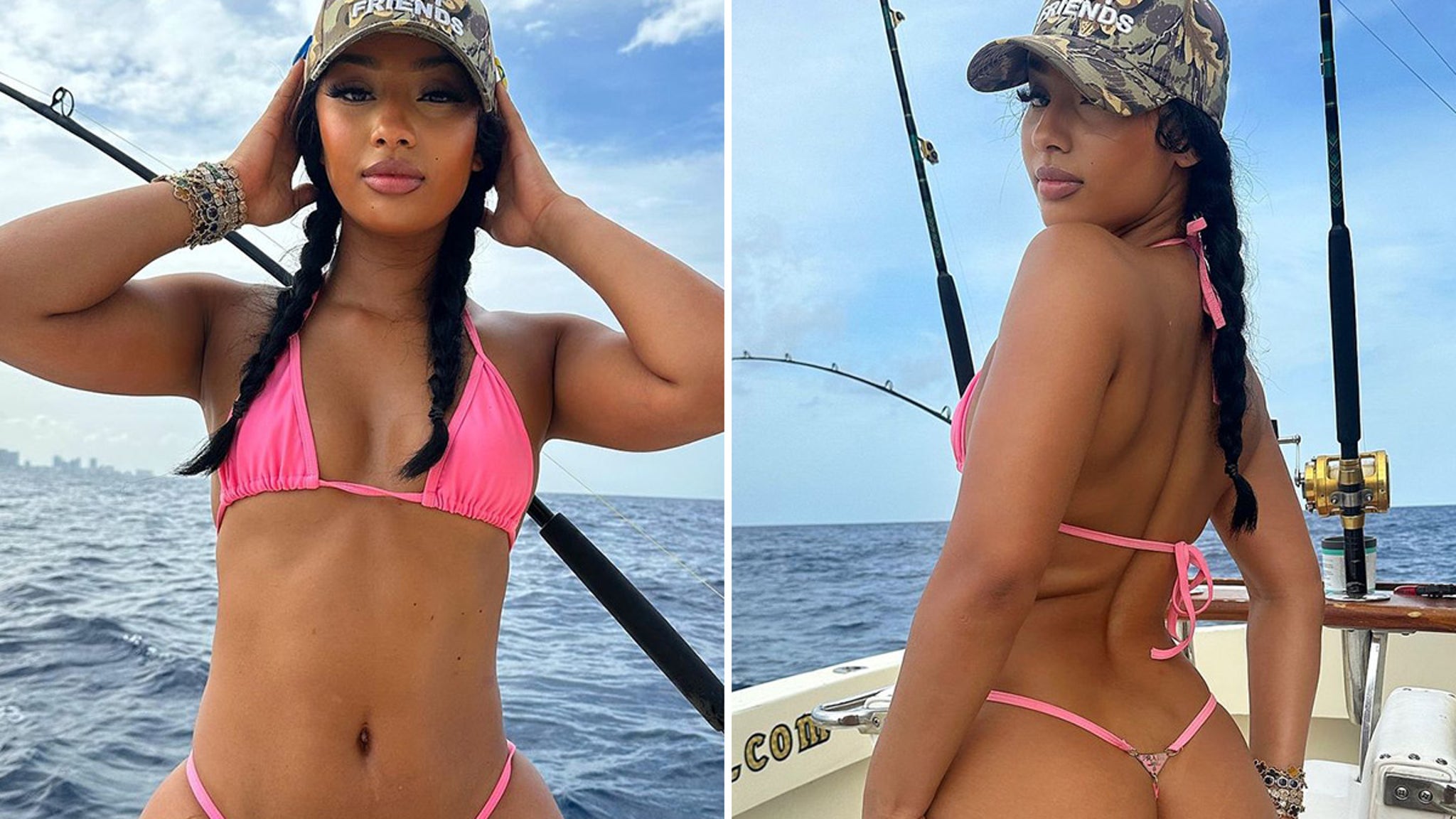 Set Sail With Rubi Rose And Other Famous Babes With Booty-ful Boat Pics! #RubiRose