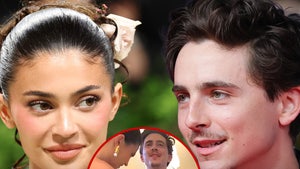 kylie jenner timothee chalamet getty instagram composite