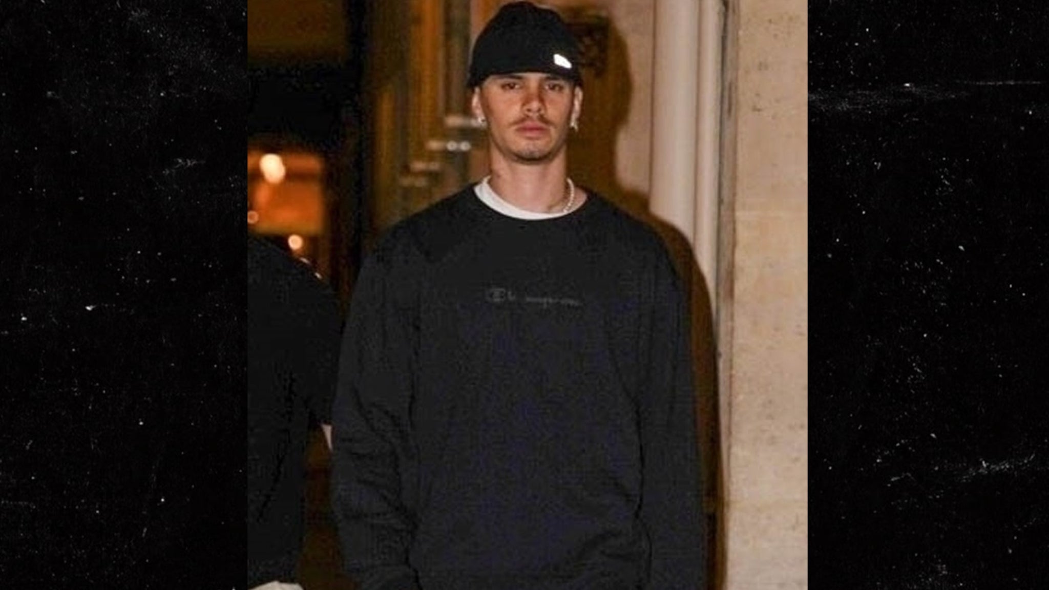Romeo Beckham Cruises Through Paris After Split From Kim Turnbull