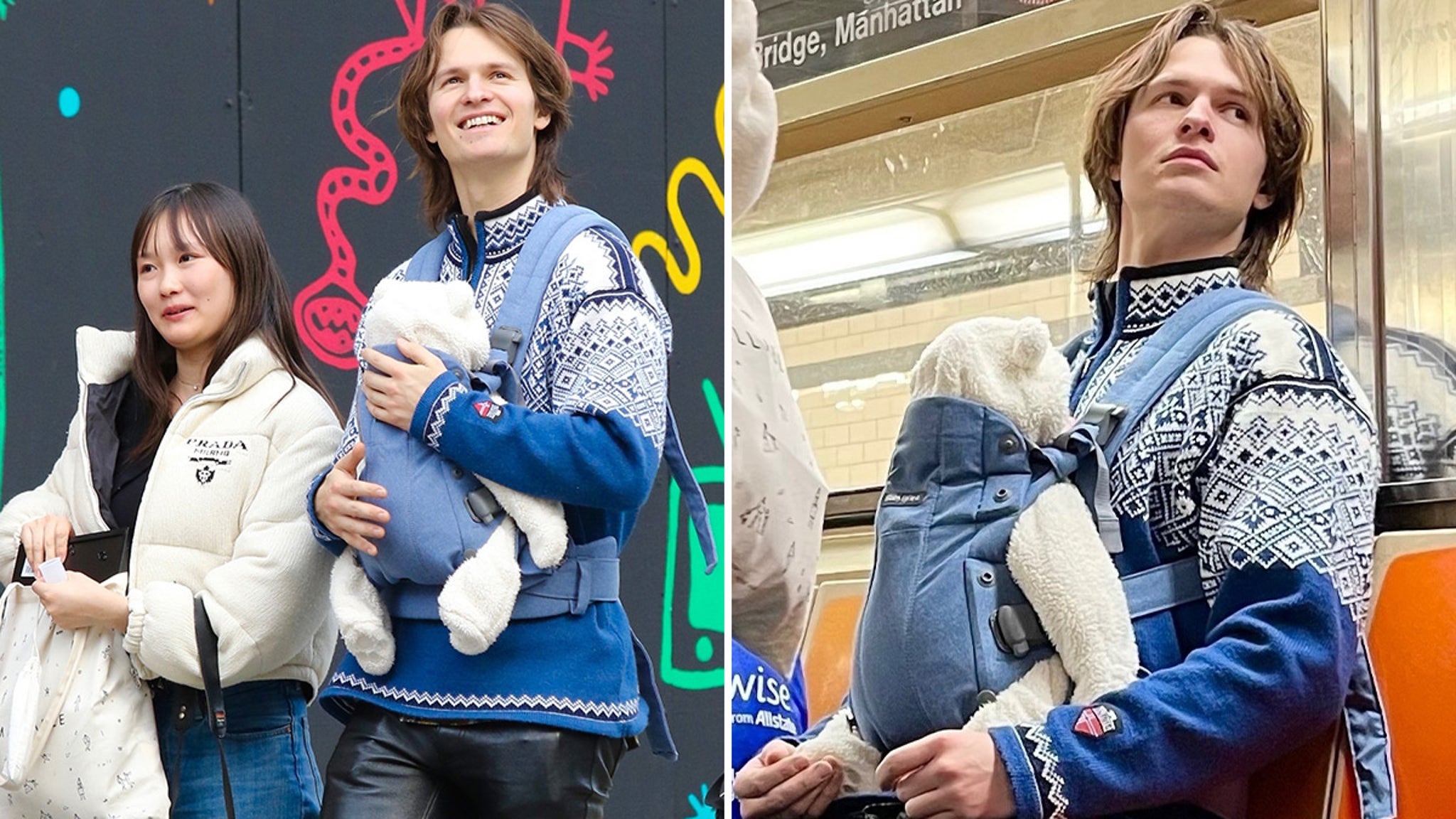 ‘Baby Driver’ Star Ansel Elgort Trades Getaway Car for Subway in 1st Pics With Baby ‘Baby Driver’ Star Ansel Elgort Trades Getaway Car for Subway in 1st Pics With Baby