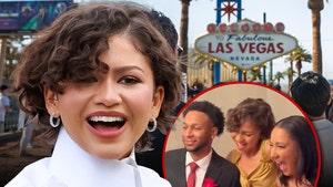 zendaya wedding vegas getty 1