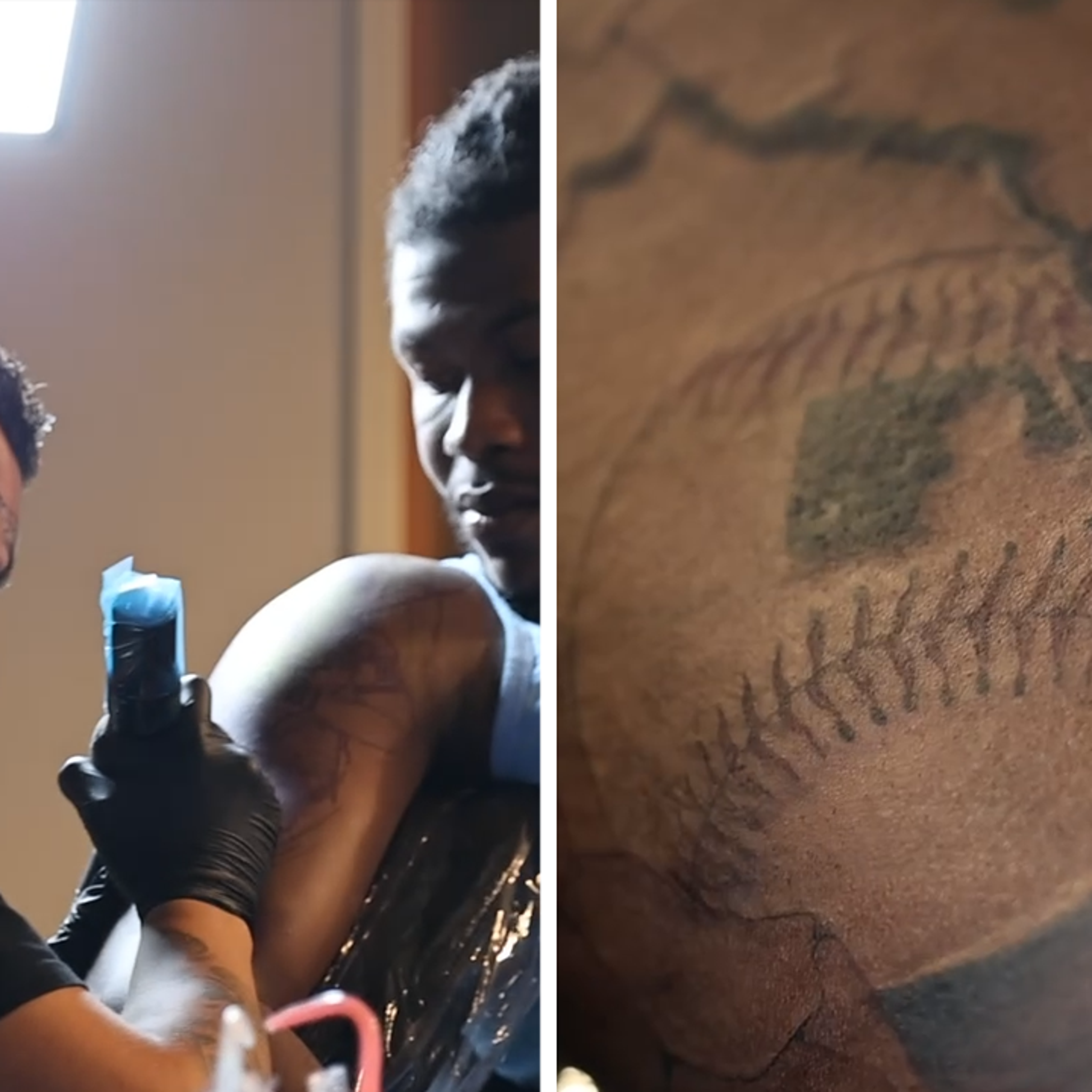 Pirates Star Oneil Cruz Gets Awesome Tattoo Of Himself Inked On Shoulder