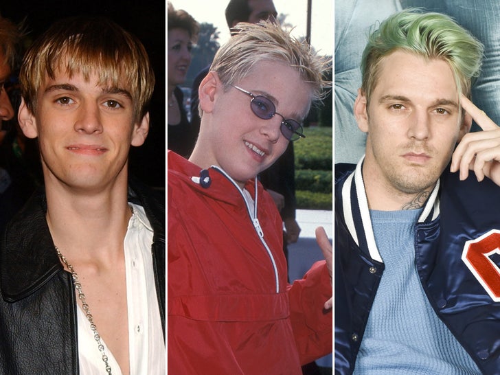 Aaron Carter -- Through The Years