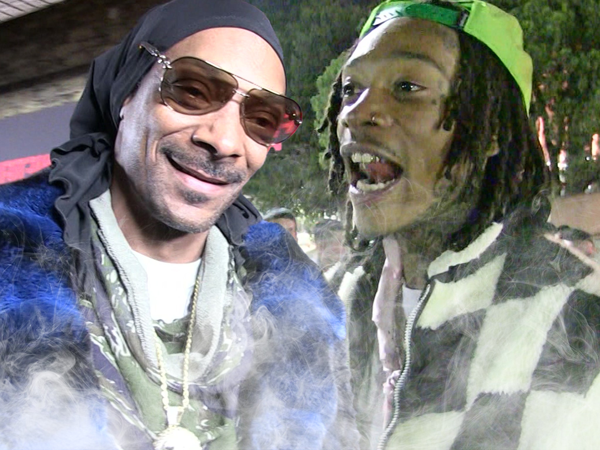 Snoop Dogg and Wiz Khalifa Tease New Music After all-Nighter