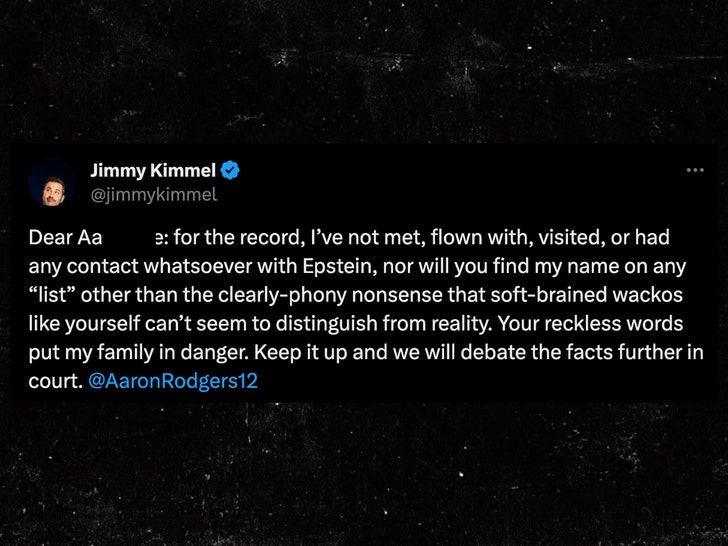 Tweet de Jimmy Kimmel