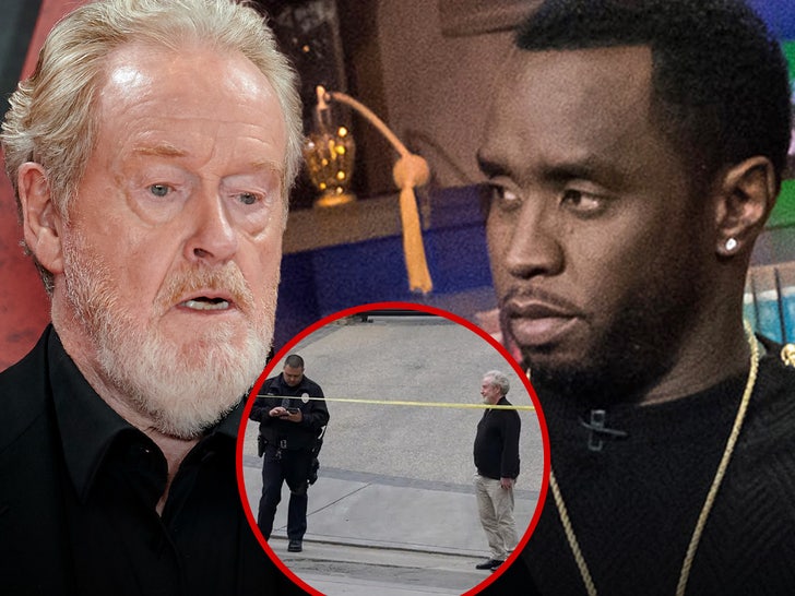 Ridley Scott Blocked From Home, Frustrated During Diddy Raid in L.A.