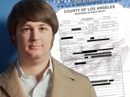 brian wilson death certificate launch 2