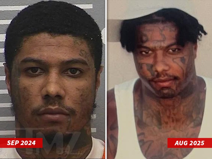 Blueface prisão fotos 2024 e agora insta 2