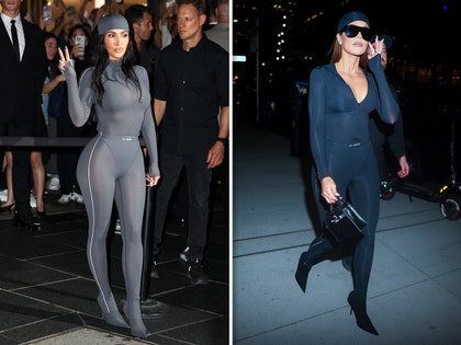Kim Kardashian & Celebs Shine at NikeSkims NYC Launch Event getty 1
