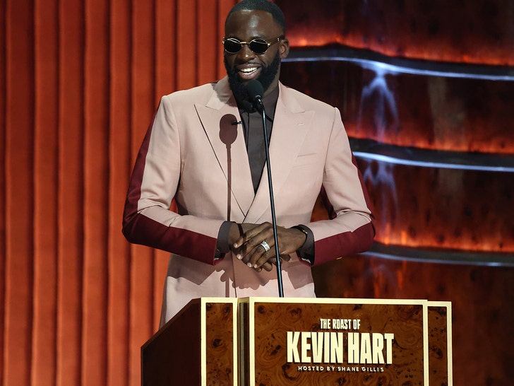 Draymond Green at the roast GETTY
