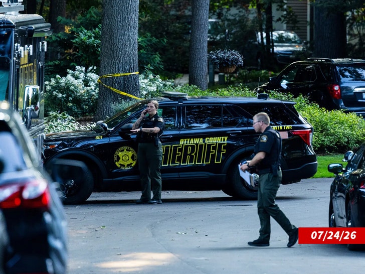 Law enforcement investigate Grand Haven Township, Michigan AP
