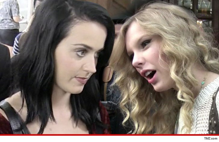 Katy Perry -- ' ' Registered By Swedish Songwriter NOT :: 0609-katy-perry-taylor-swift-tmz-4