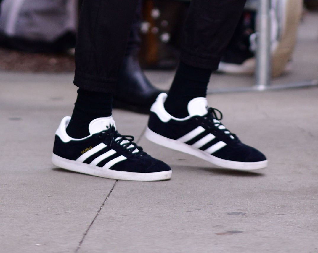 adidas gazelle silver green womens Buy ADIDAS ORIGINALS Gazelle Indoor - Black/White/Gum | Online main image 1